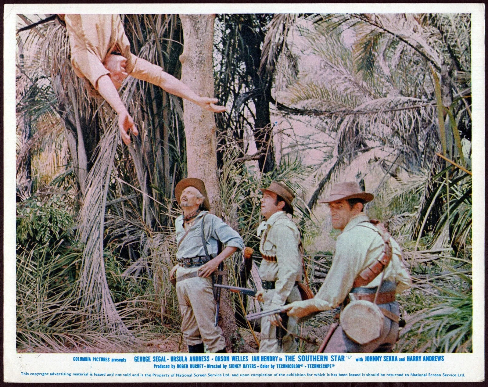 SOUTHERN STAR 1968 George Segal, Johnny Sekka 3 UK 10x8 LOBBY CARDS, изображение 2