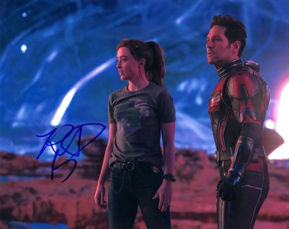 Kathryn Newton — Kathryn Newton Signed Autograph 8x10 Photo - Ant-Man Star Cassie w/ Paul Rudd