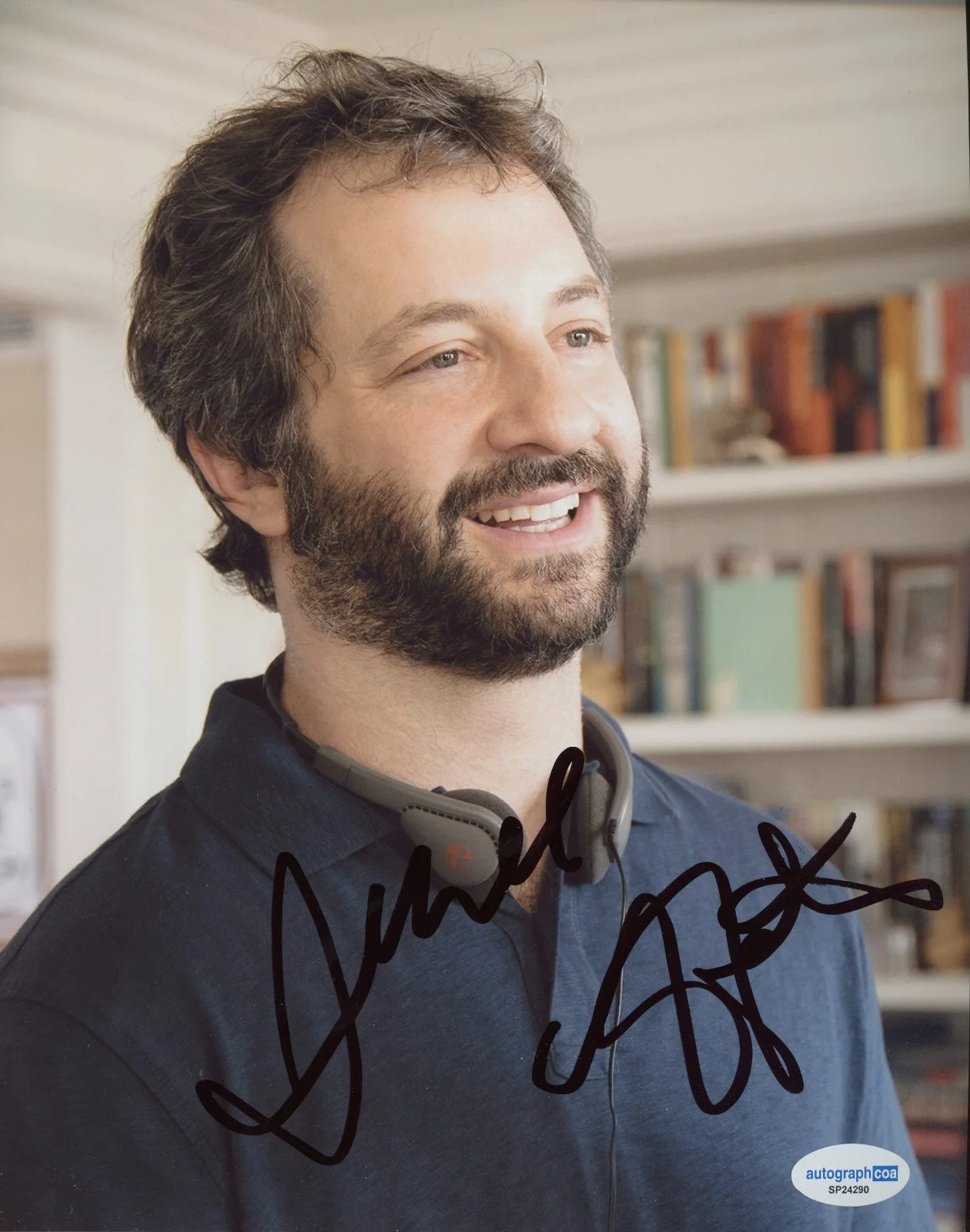 Judd Apatow — Judd Apatow Director Signed Autographed KNOCKED UP 8x10 Photo PROOF ACOA B, image 2