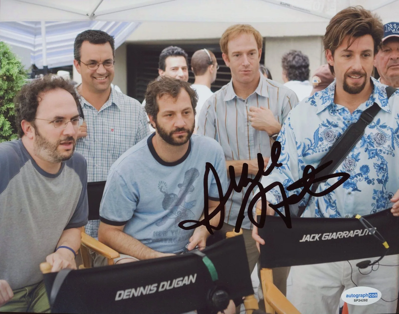 Judd Apatow — Judd Apatow Director Signed YOU DON'T MESS WITH THE ZOHAN 8x10 Photo PROOF ACOA, изображение 2