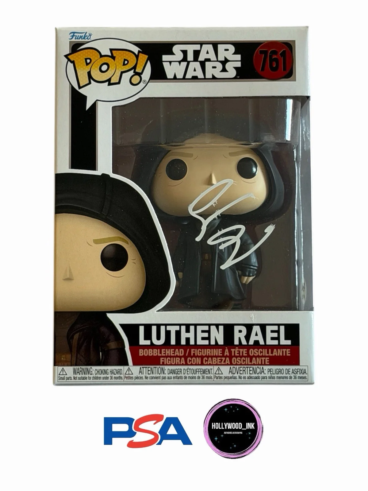 Stellan Skarsgard — STELLAN SKARSGARD SIGNED LUTHEN RAEL ANDOR STAR WARS FUNKO AUTOGRAPH PSA/DNA-B