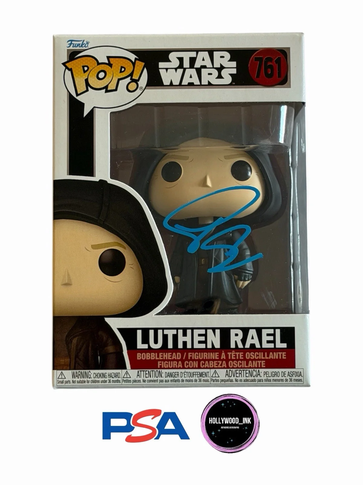 Stellan Skarsgard — STELLAN SKARSGARD SIGNED LUTHEN RAEL ANDOR STAR WARS FUNKO AUTOGRAPH PSA/DNA-A