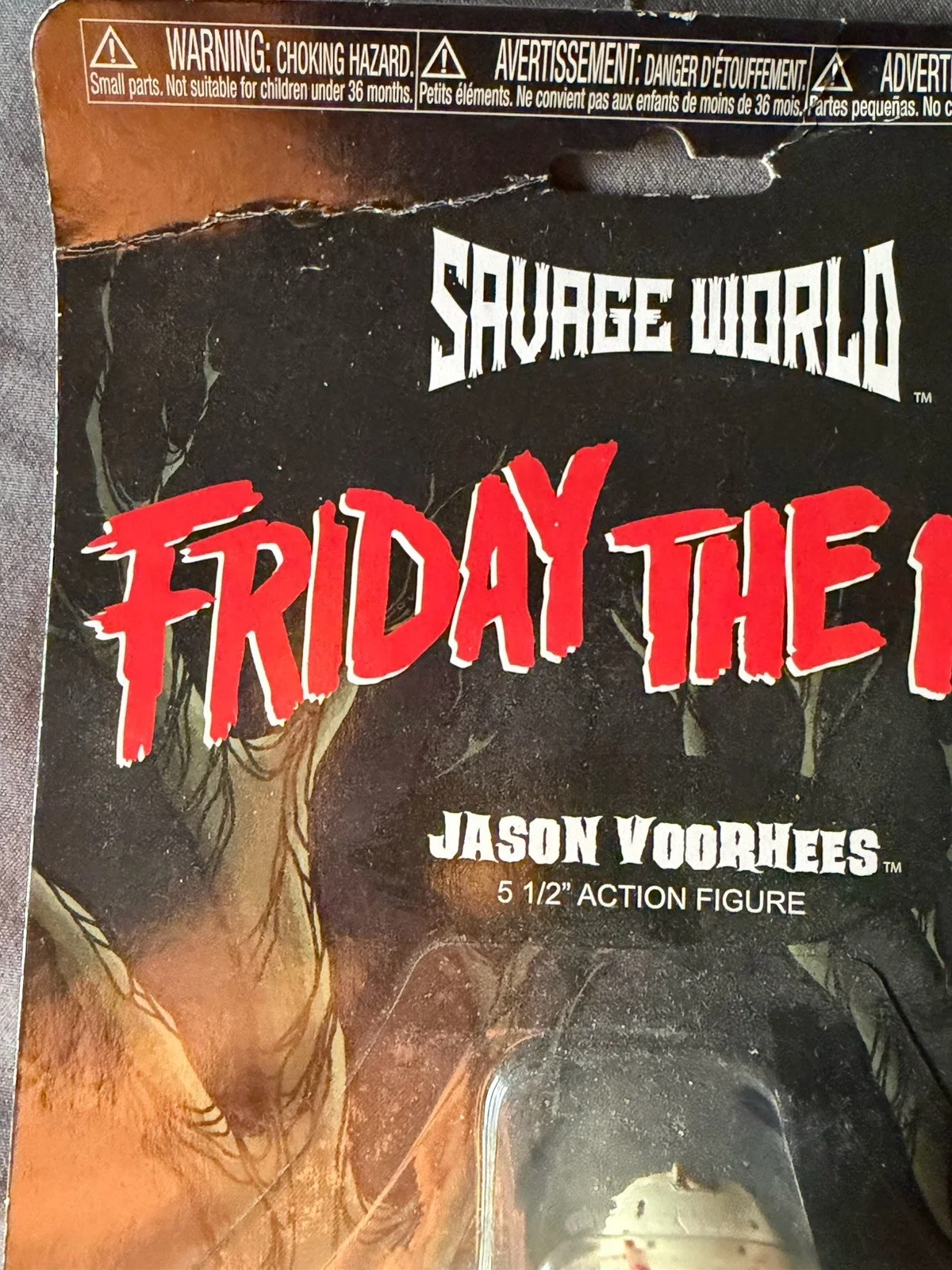 Kane Hodder — Funko Savage World Jason Voorhees 5” Figure Friday the 13th Figure Horror Signed, image 2