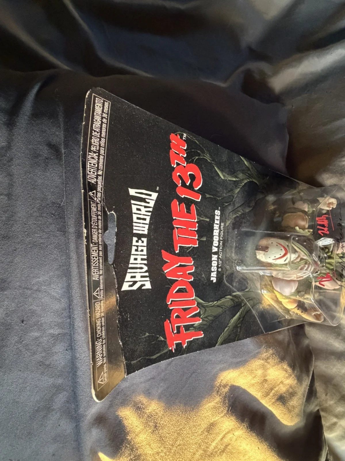 Kane Hodder — Funko Savage World Jason Voorhees 5” Figure Friday the 13th Figure Horror Signed, image 5