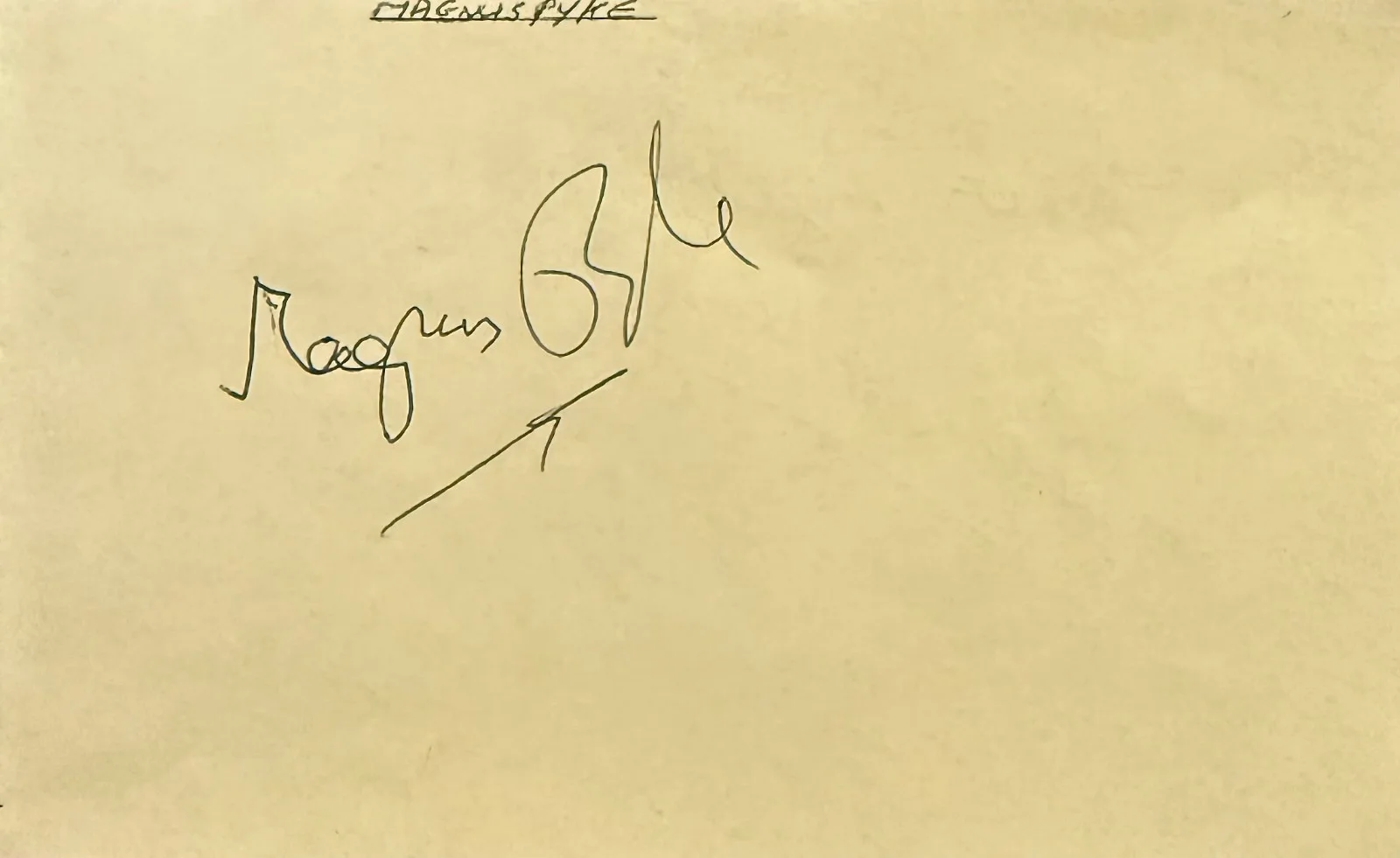 Magnus Pyke, Isla Blair — MAGNUS PYKE & ISLA BLAIR Dual Signed Autographed 3"x5" ALBUM PAGE The Advocates, изображение 3