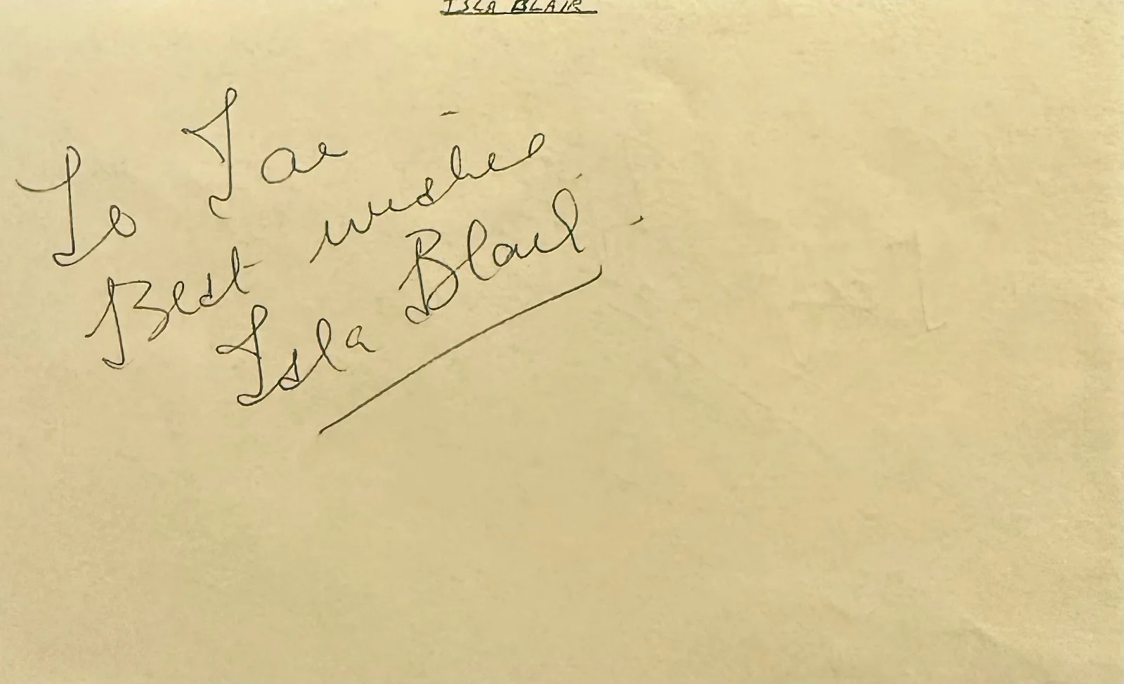 Magnus Pyke, Isla Blair — MAGNUS PYKE & ISLA BLAIR Dual Signed Autographed 3"x5" ALBUM PAGE The Advocates, изображение 4
