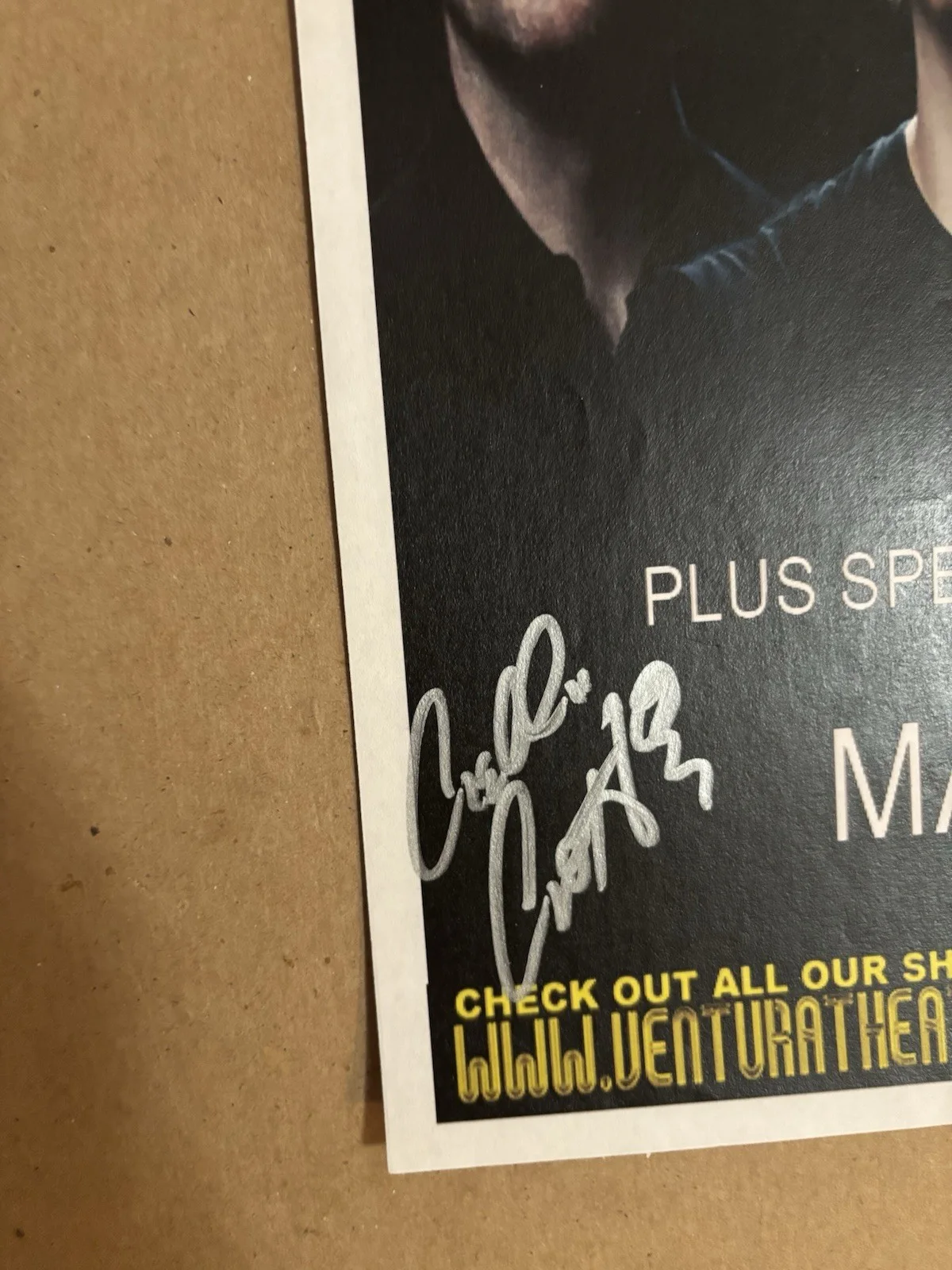 Failure Band Autographed Old /Rare Show Flyer, image 2
