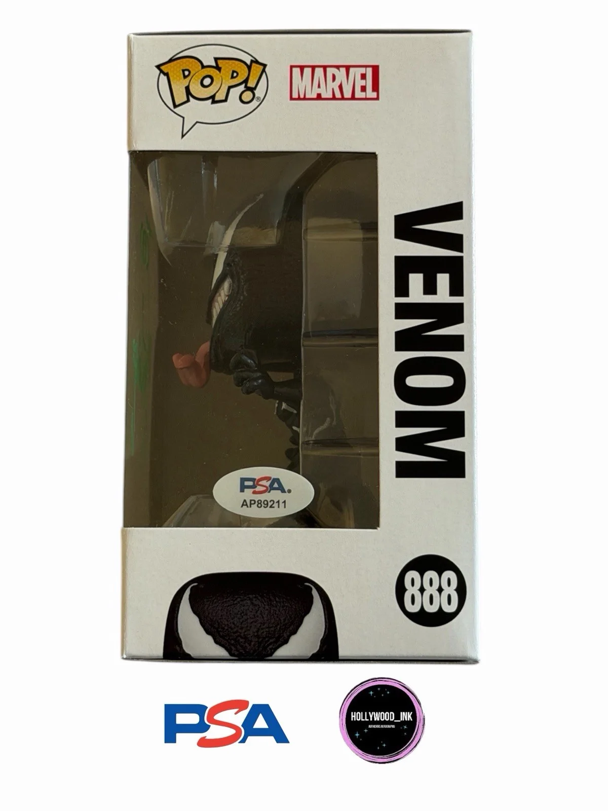 Todd McFarlane — TODD MCFARLANE VENOM SIGNED AUTOGRAPH FUNKO POP PSA/DNA COA, image 3