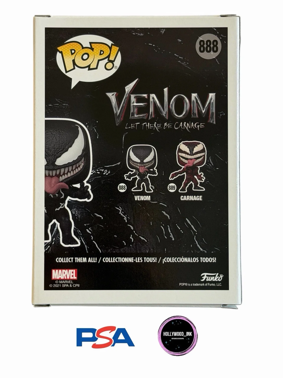 Todd McFarlane — TODD MCFARLANE VENOM SIGNED AUTOGRAPH FUNKO POP PSA/DNA COA, image 4