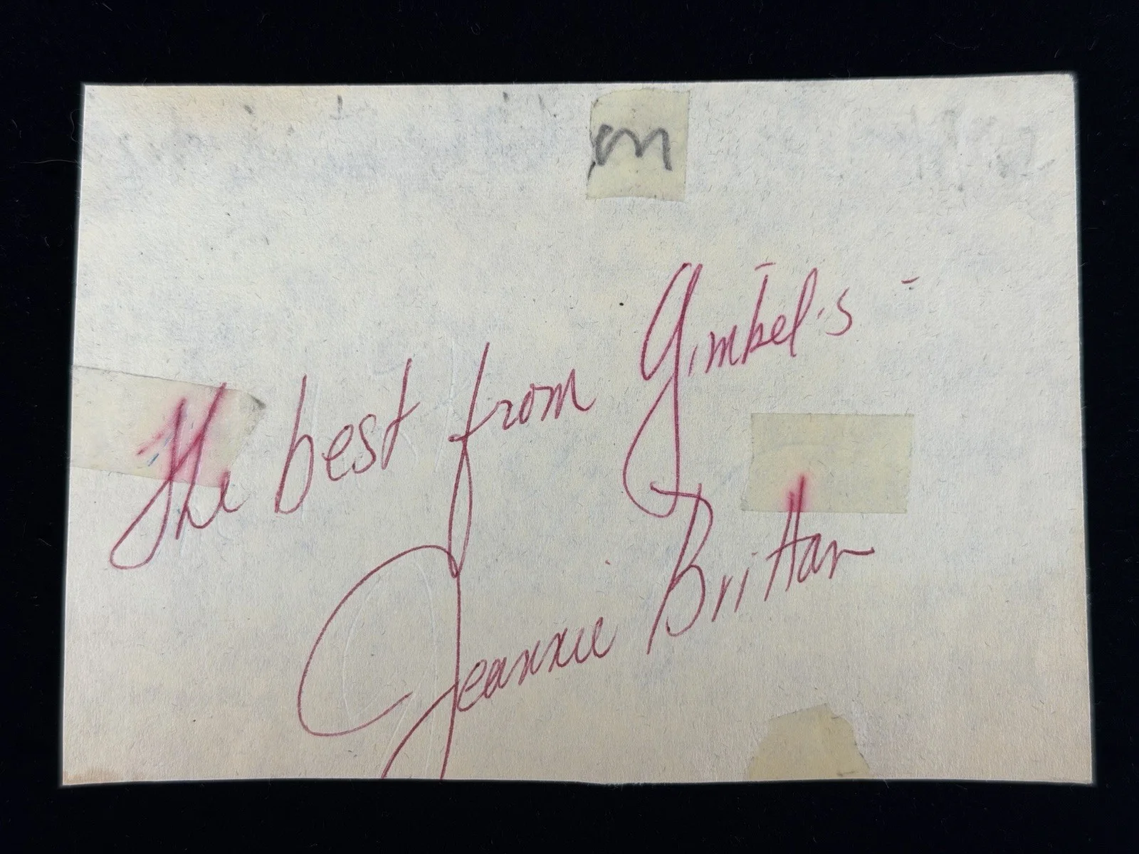 Johnny Mathis Autograph Signed Cut Card w Columbia Promo Photo 1987 Original Lot, изображение 4