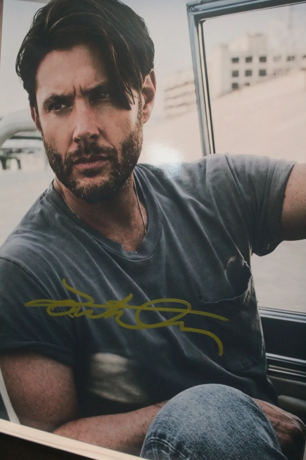 Jensen Ackles — Signed Poster - 8.5x11 - Jensen Ackles - Countdown - Tracker, Supernatural +COA, image 2