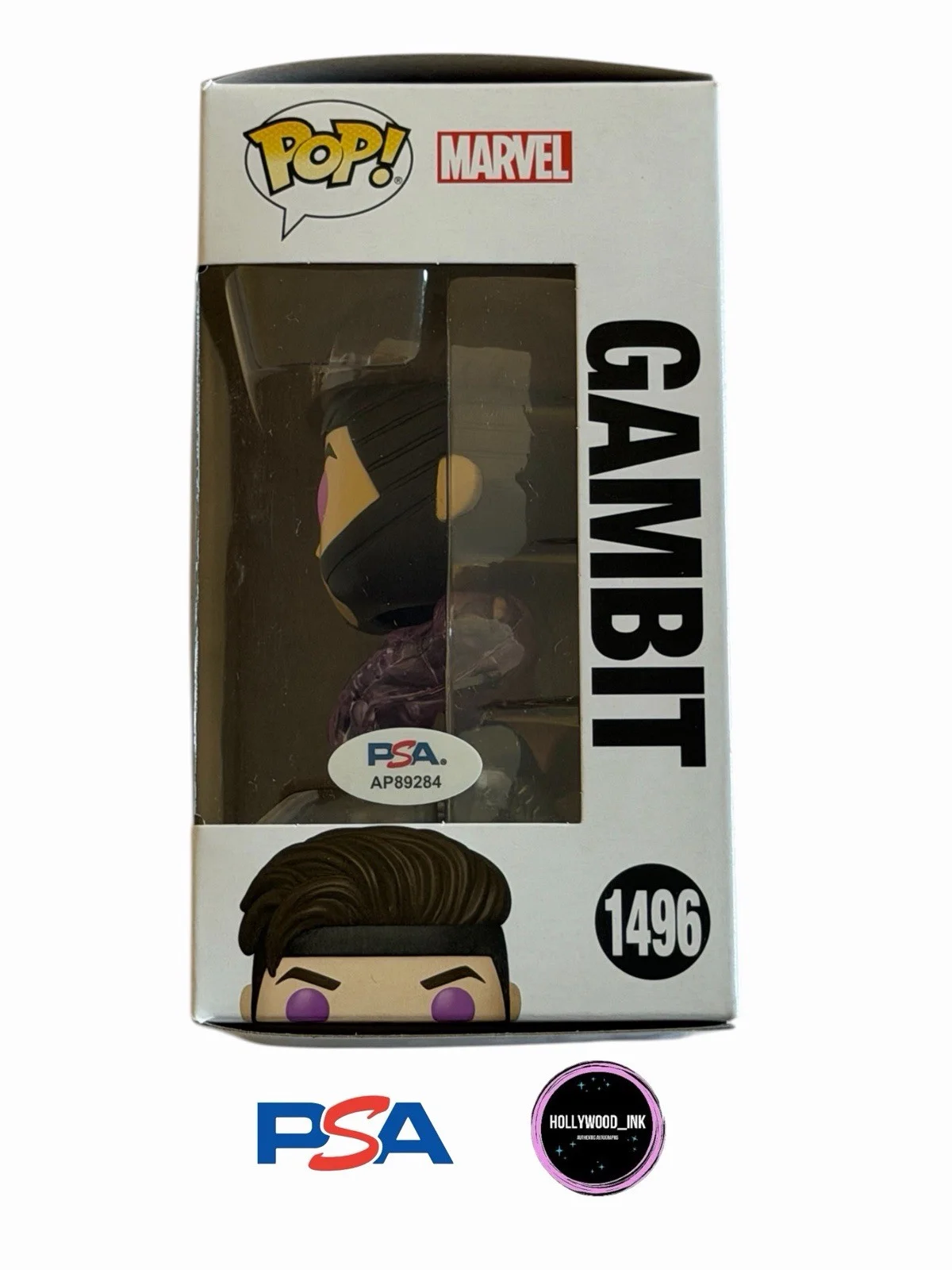 Channing Tatum — CHANNING TATUM SIGNED AUTOGRAPH FUNKO 1496 DEADPOOL VS WOLVERINE PSA COA-A, image 2