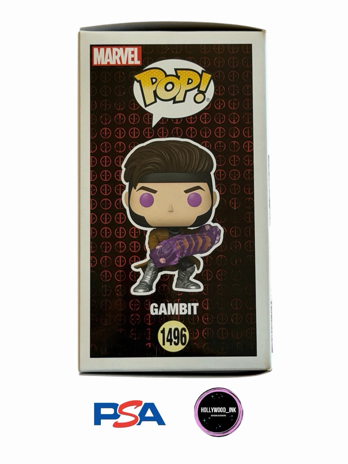 Channing Tatum — CHANNING TATUM SIGNED AUTOGRAPH FUNKO 1496 DEADPOOL VS WOLVERINE PSA COA-A, image 4