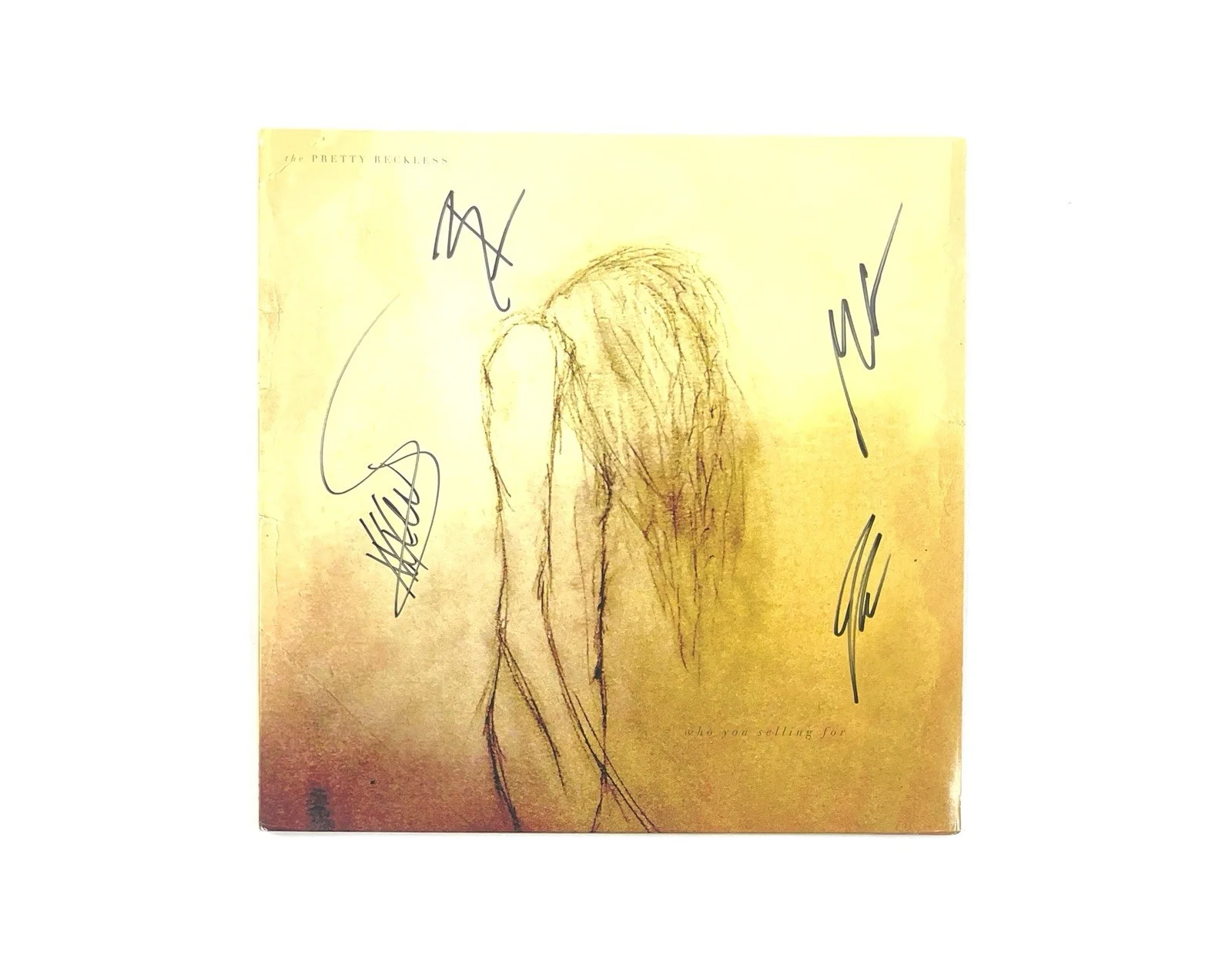 The Pretty Reckless Autographed Who You Selling For Vinyl Taylor Momsen Signed, изображение 2