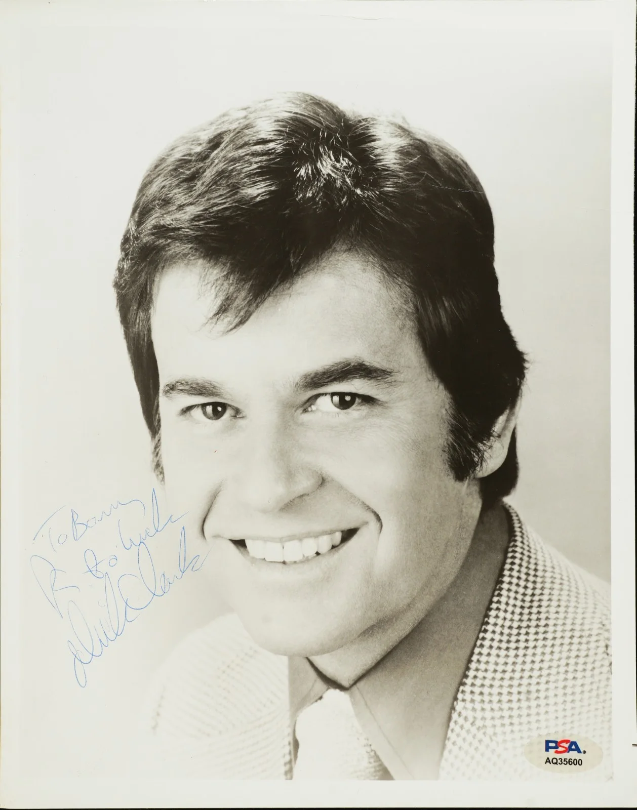 Dick Clark — DICK CLARK SIGNED AUTOGRAPH 8X10 PHOTO AMERICAN BANDSTAND NEW YEARS EVE PSA COA