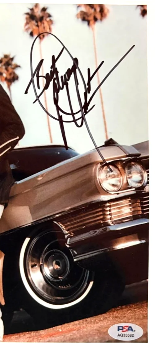 DWIGHT YOAKAM SIGNED AUTOGRAPH 8X10 PHOTO HILLBILLY DELUXE RARE VINTAGE PSA COA, image 3