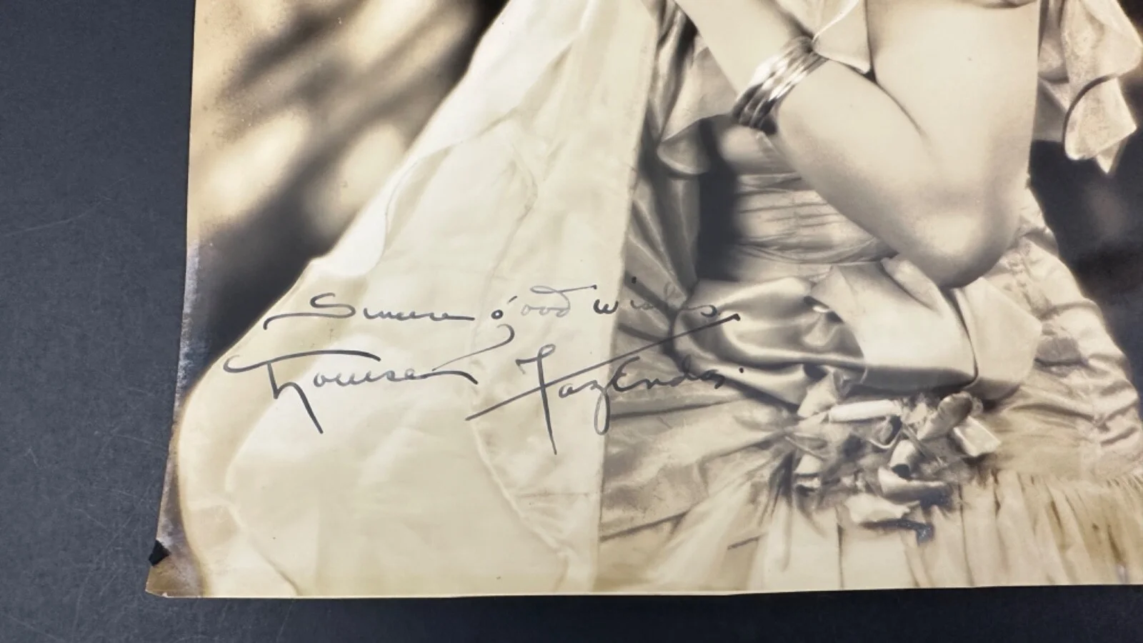 Louise Fazenda Silent Film Star, Hand Autographed Black and White photo., изображение 5
