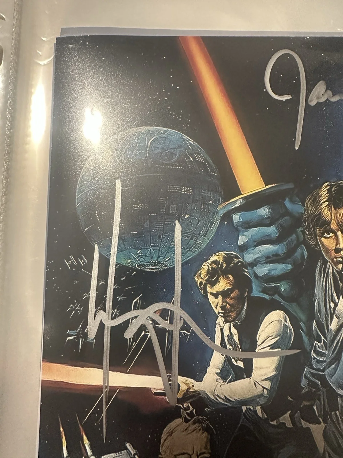 Star Wars: A New Hope (Episode IV) Special Edition Autographed 8x10 Photo W/ COA, изображение 3