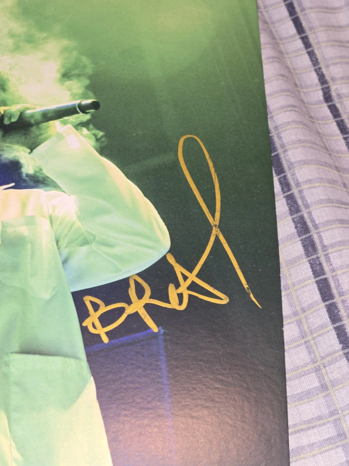 CYPRESS HILL SIGNED B-REAL PHOTO 10"x8" Dr Greenthumbs Autograph Rap Hip Hop 420, изображение 3
