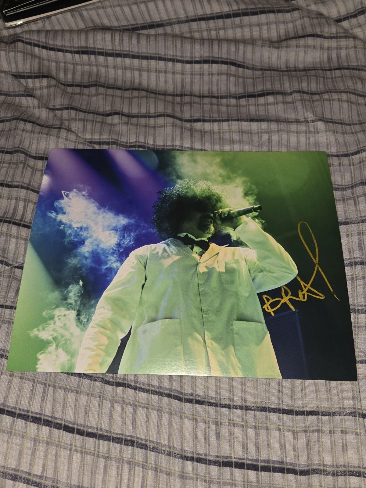 CYPRESS HILL SIGNED B-REAL PHOTO 10"x8" Dr Greenthumbs Autograph Rap Hip Hop 420, изображение 5
