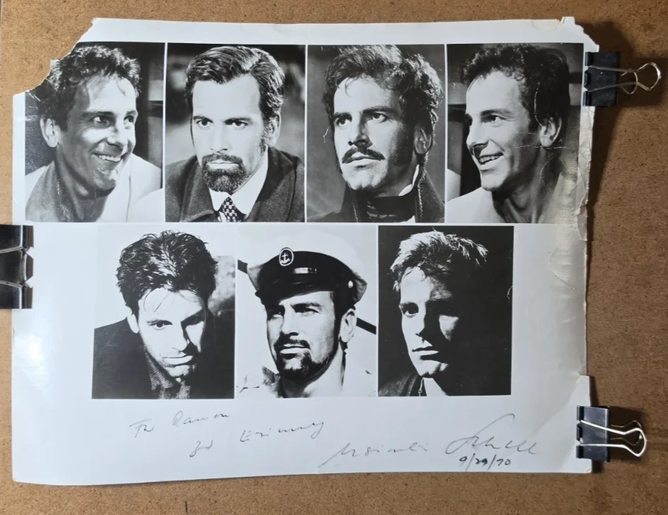 Maximillian Schell — Maximillian Schell Vintage 1970 SIGNED / Autographed Photo - 11 x 14 - 7 Images, image 2