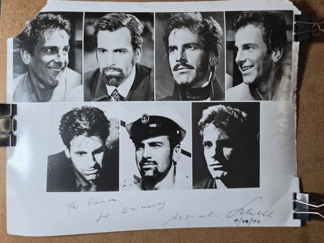 Maximillian Schell — Maximillian Schell Vintage 1970 SIGNED / Autographed Photo - 11 x 14 - 7 Images, image 3