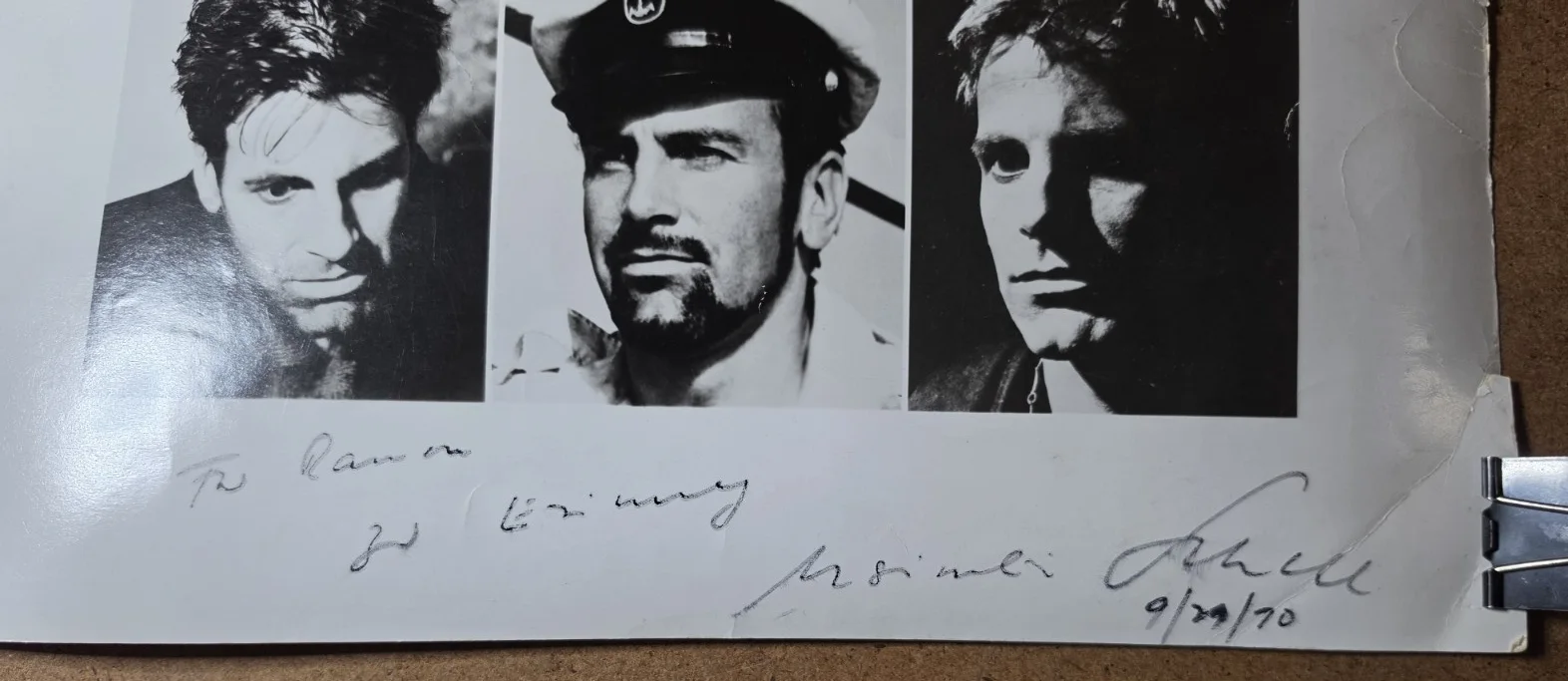 Maximillian Schell — Maximillian Schell Vintage 1970 SIGNED / Autographed Photo - 11 x 14 - 7 Images, image 4