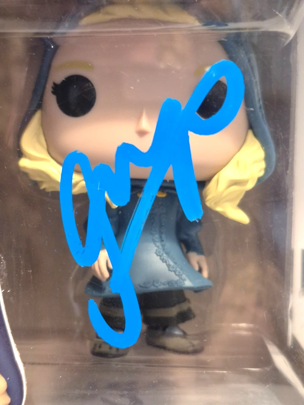 FREYA ALLAN — FREYA ALLAN SIGNED AUTOGRAPHED THE WITCHER CIRI FUNKO POP #1191 CAVILL BAS COA, image 2