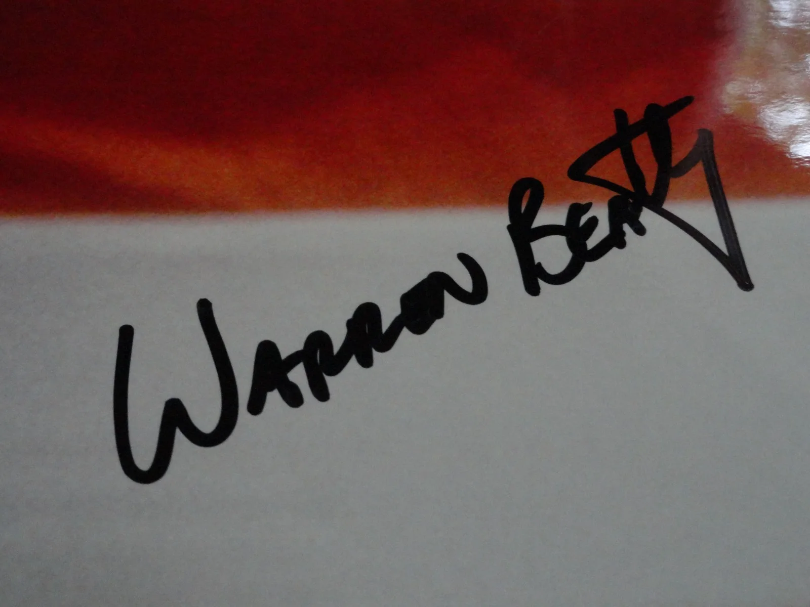 WARREN BEATTY SIGNED 8 X 10 PICTURE PHOTOGRAPH AUTOGRAPHED NO COA SEE PICTURES, изображение 4