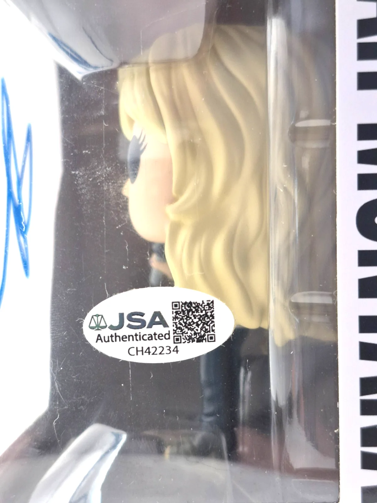 Miley Cyrus — MILEY CYRUS SIGNED AUTOGRAPHED HANNAH MONTANA FUNKO POP 1347 DISNEY RARE JSA COA, изображение 4
