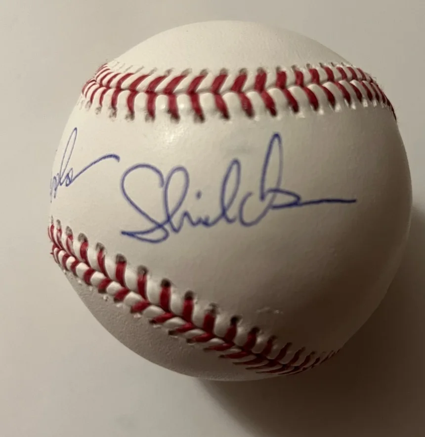 Brooke Shields signed OML Baseball. JSA very RARE!!!!, изображение 2