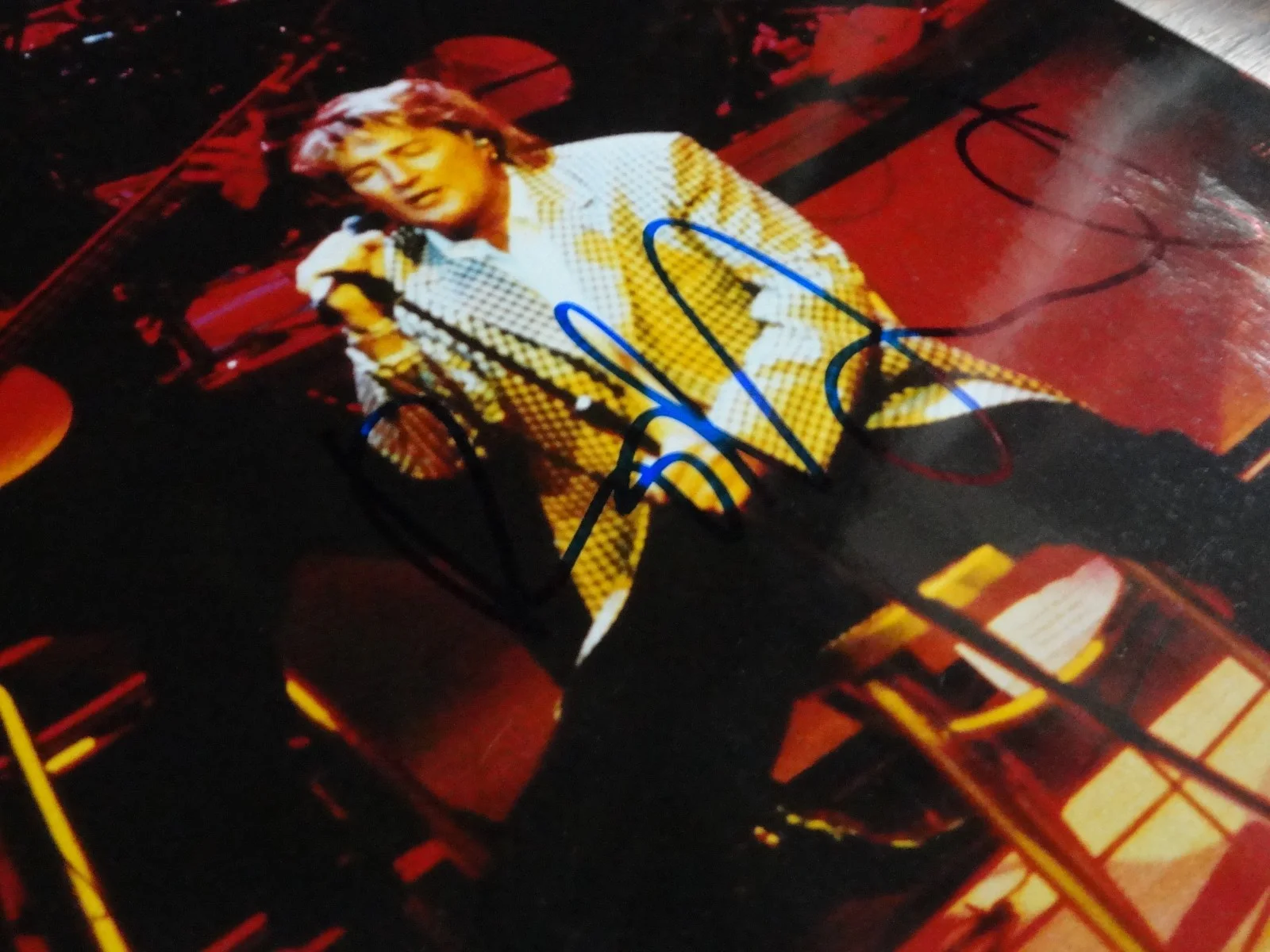 ROD STEWART SIGNED 8 X 10 PICTURE PHOTOGRAPH AUTOGRAPHED NO COA SEE PICTURES, изображение 5