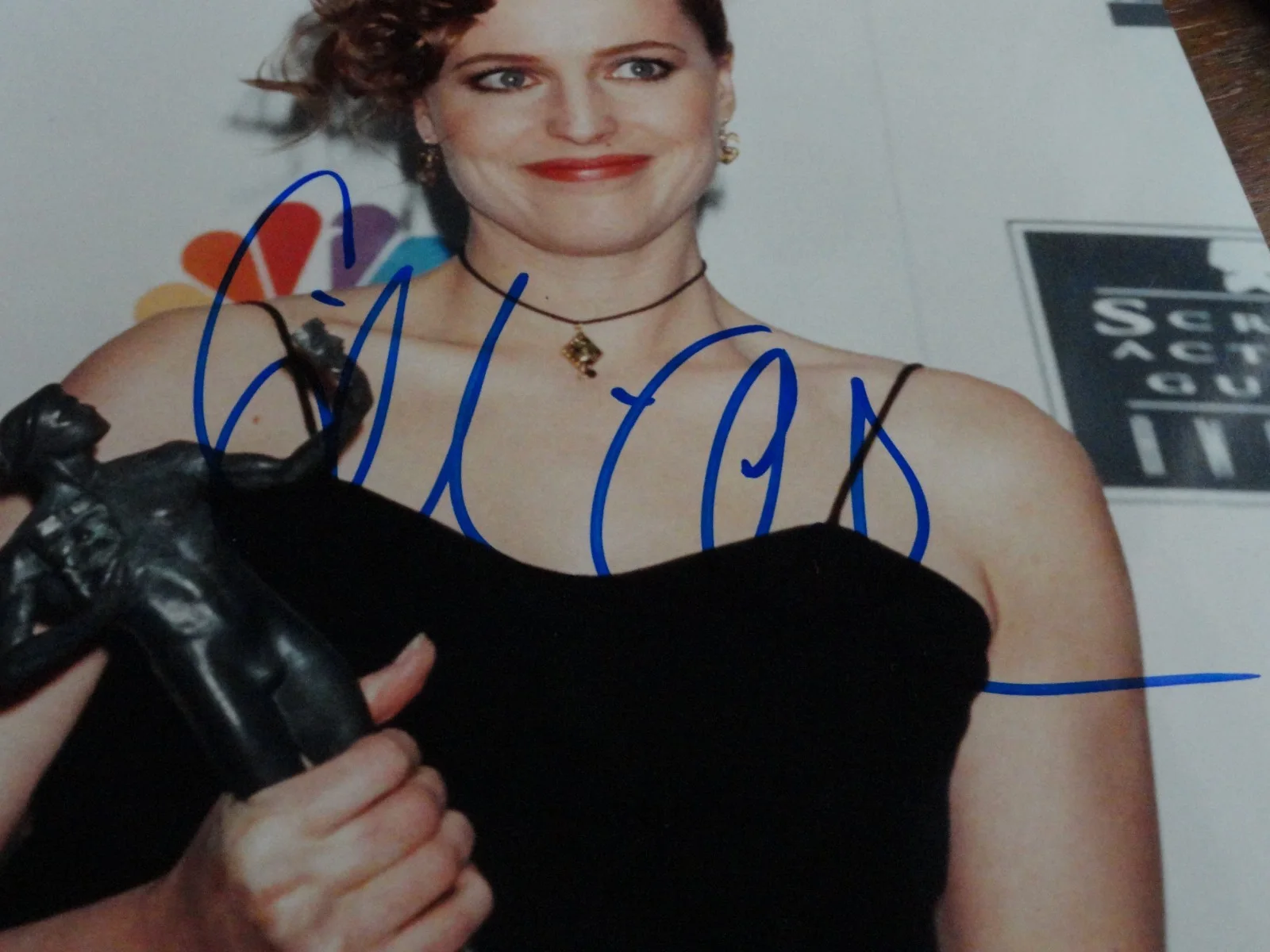 GILLIAN ANDERSON SIGNED 8 X 10 PICTURE PHOTOGRAPH AUTOGRAPHED NO COA FAST SHIP, image 4