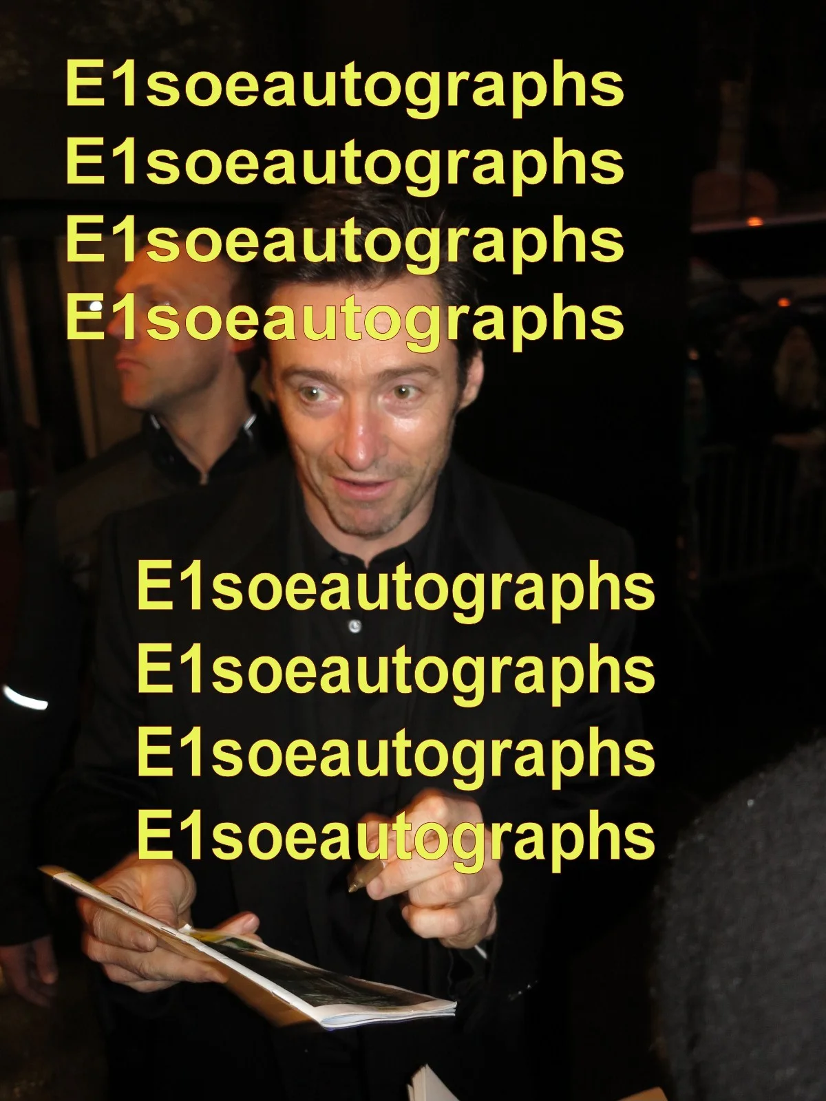 Hugh Jackmann, Cush Jumbo — Hugh Jackman & Cush Jumbo signed The River 8x10 Photo. Deadpool, Wolverine, изображение 5