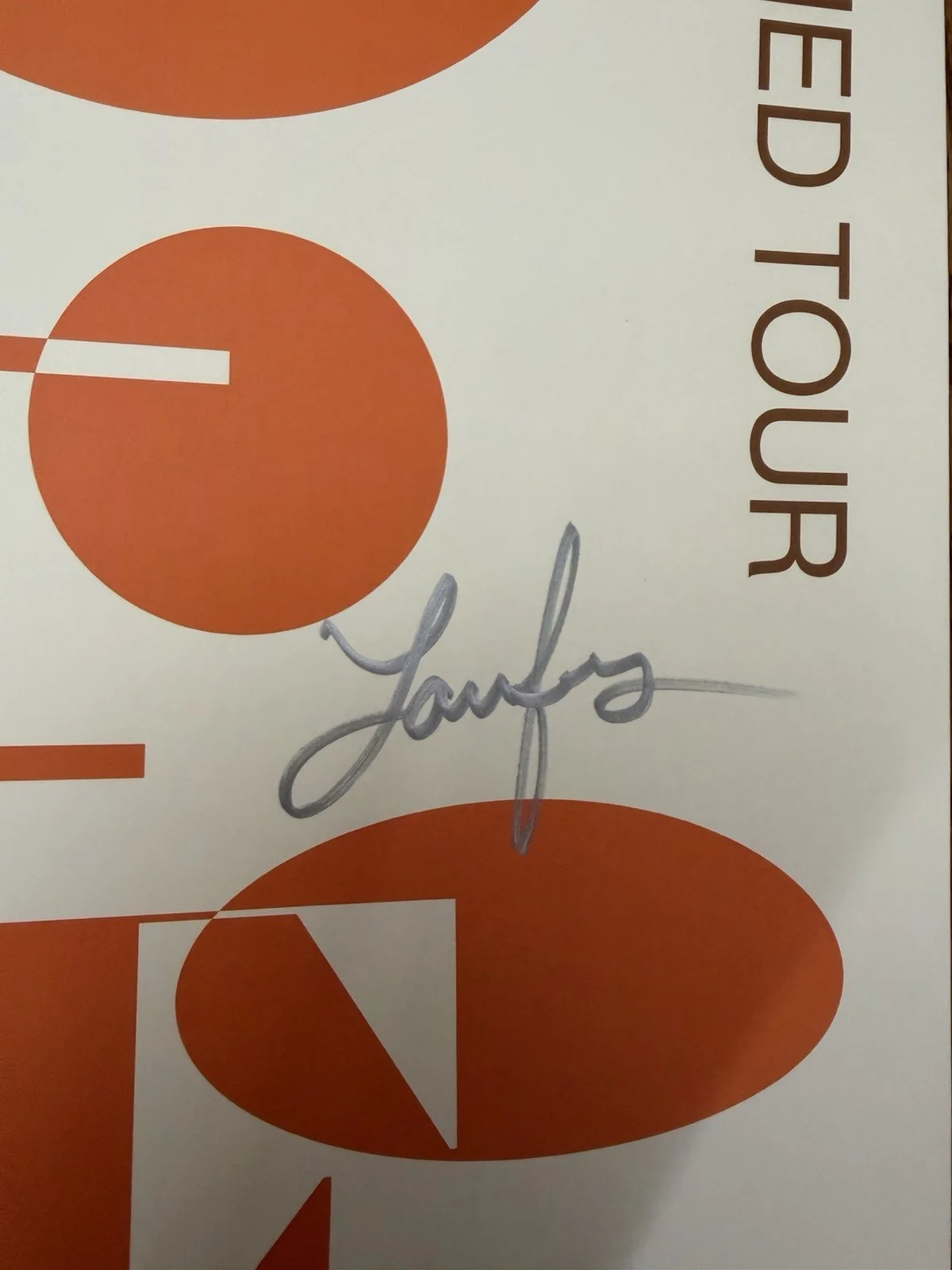 Laufey Signed Bewitched City Poster - Chicago 10/21, image 2