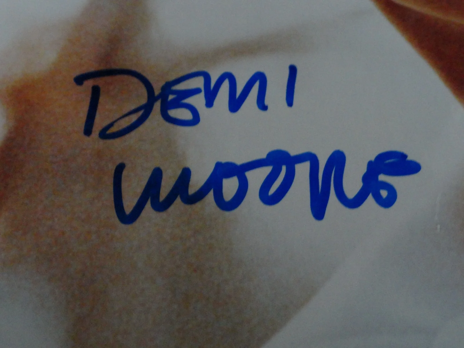 DEMI MOORE SIGNED 8 X 10 PICTURE PHOTOGRAPH AUTOGRAPHED NO COA SEE PICTURES, изображение 4