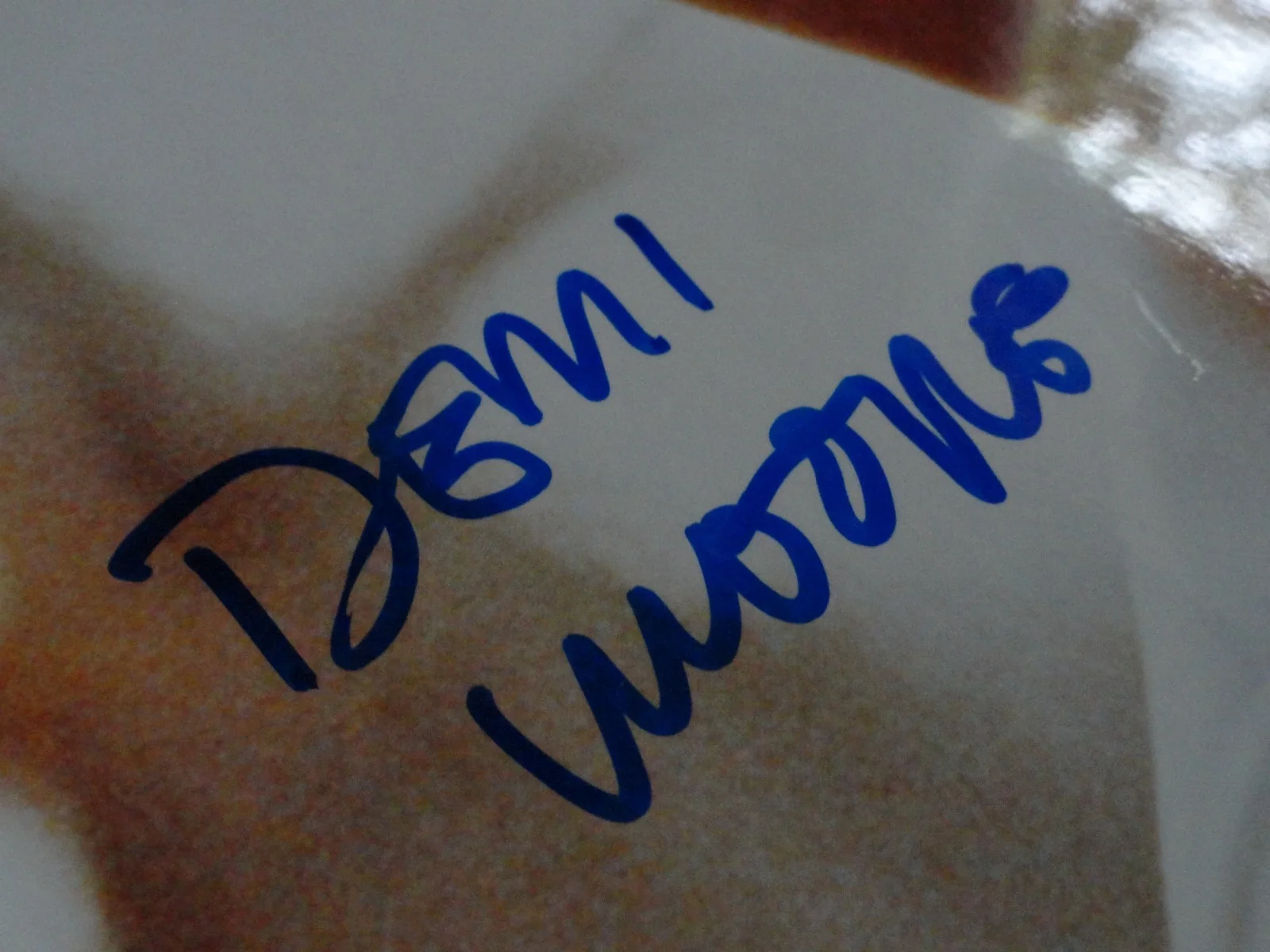DEMI MOORE SIGNED 8 X 10 PICTURE PHOTOGRAPH AUTOGRAPHED NO COA SEE PICTURES, изображение 5