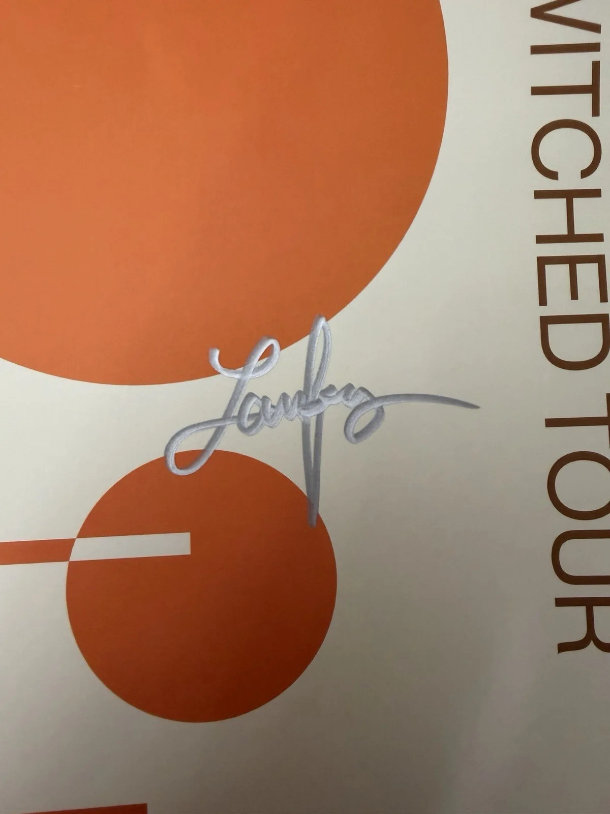 Laufey Signed Bewitched City Poster - Chicago 10/22, image 3