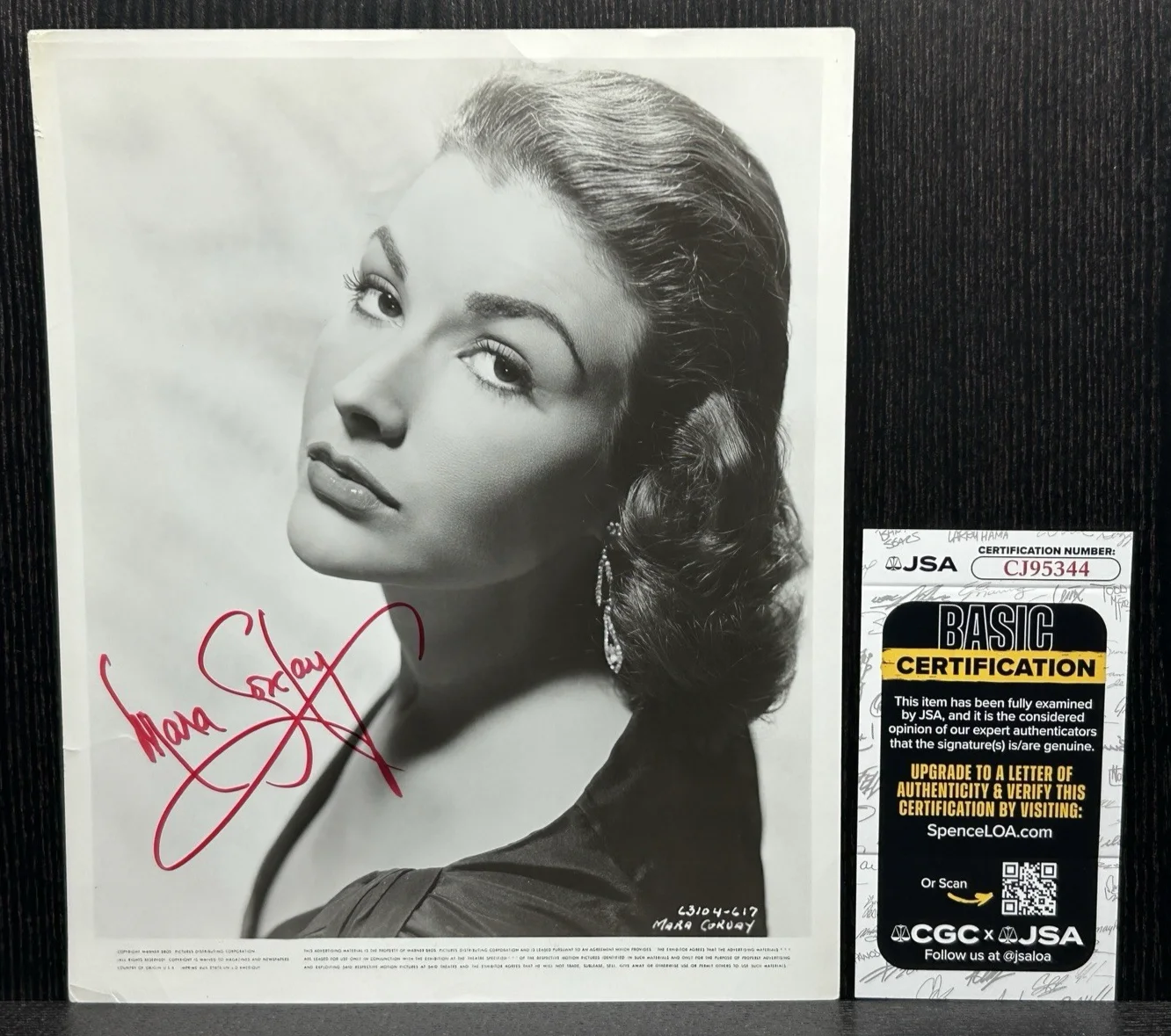 Mara Corday — MARA CORDAY SEXY VINTAGE HAND SIGNED PHOTO Original Autograph JSA COA TARANTULA