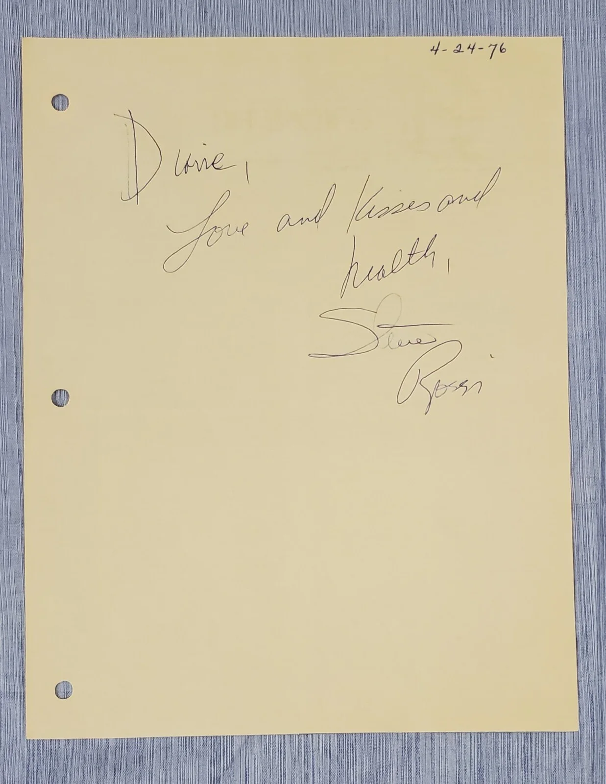 Tony Bennett, Mel Tilles, Sal Richards, Julie De John & Wayne Newton Autographs, изображение 5