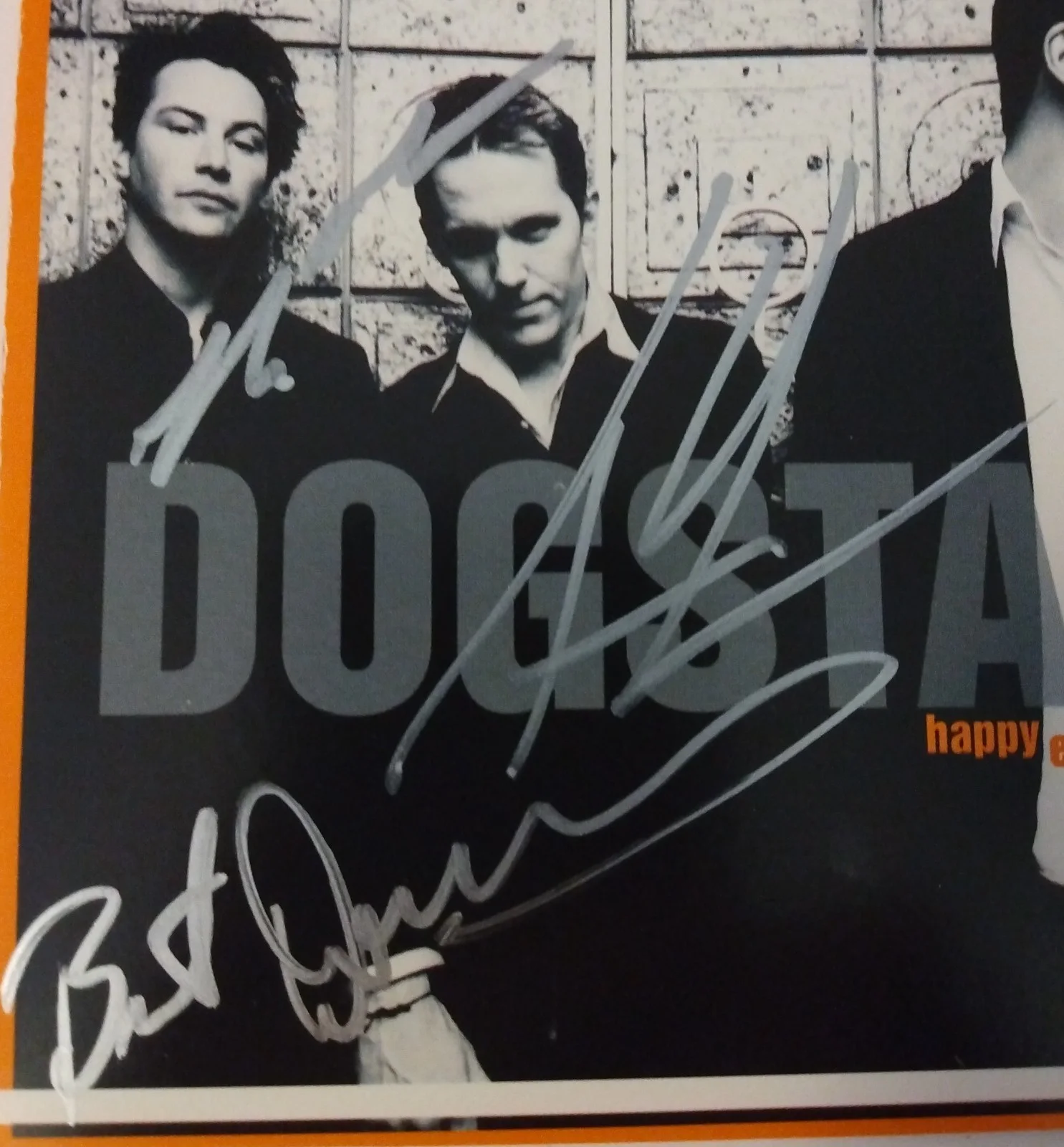 dogstar - Happy Ending - Autographed - signed - compact disc full band, image 2