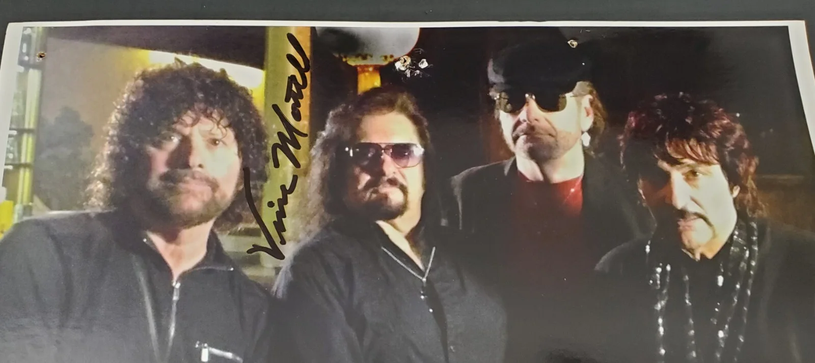 Rare Vanilla Fudge 8 x 10 Color Photo Hand Autographed By The Group, изображение 3