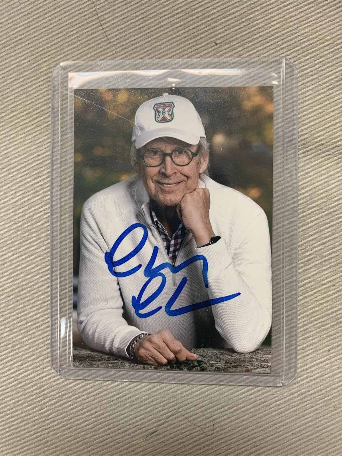 Chevy Chase Signed Photo 2.5" x 3.5", image 4