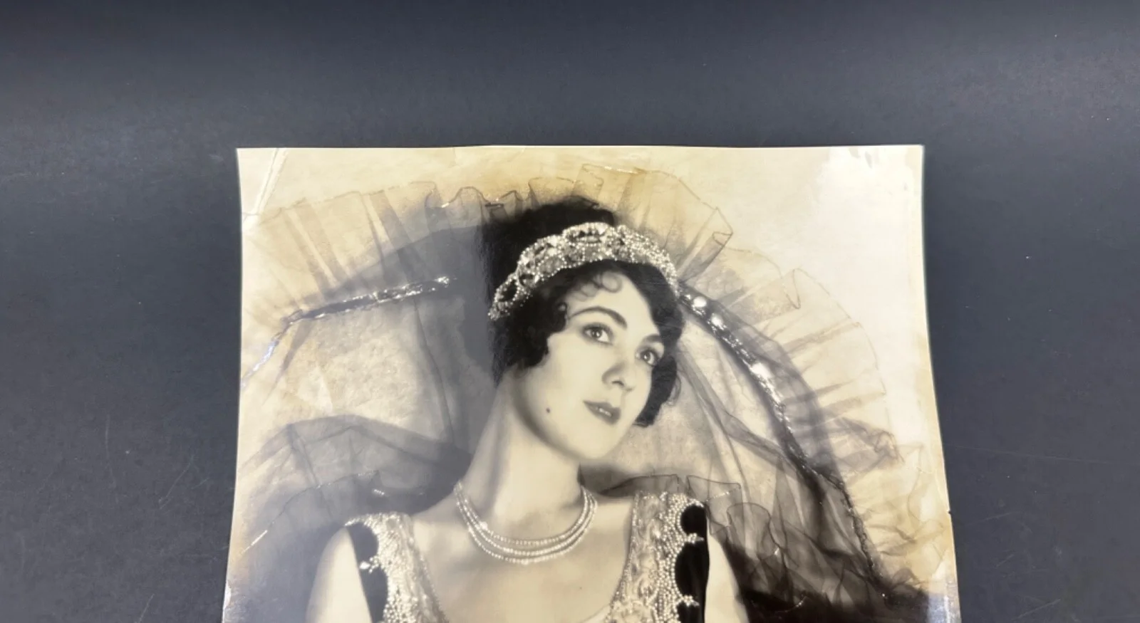 Historic Silent Film Star Lila Lee, Hand Autographed Black & White Photo, image 3