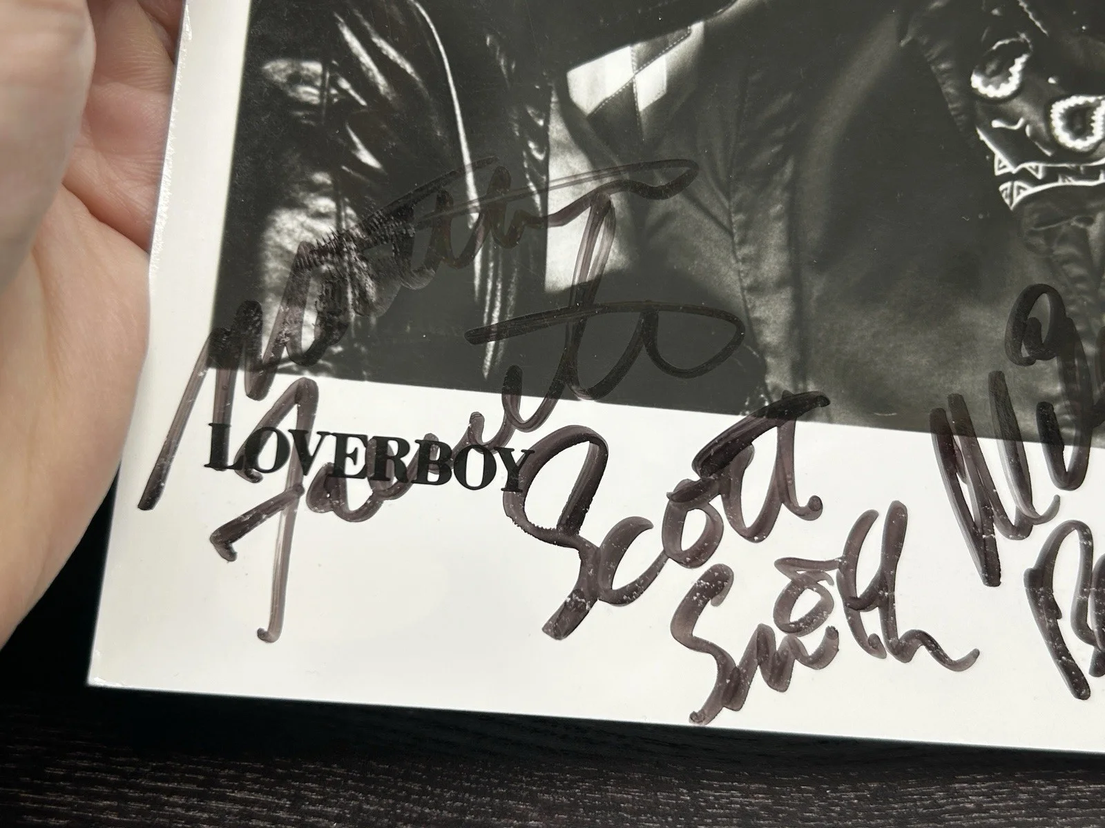 LOVERBOY BAND SIGNED PHOTO Original Musician Autograph JSA COA Singer MIKE RENO, изображение 4