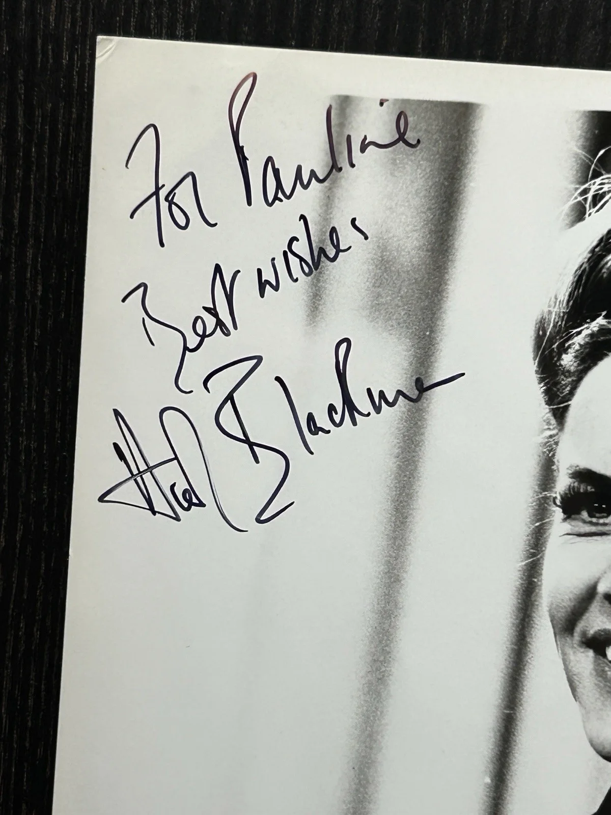 Honor Blackman — HONOR BLACKMAN ORIGINAL SIGNED PHOTO Autograph JSA COA Actress 007 James Bond, изображение 3