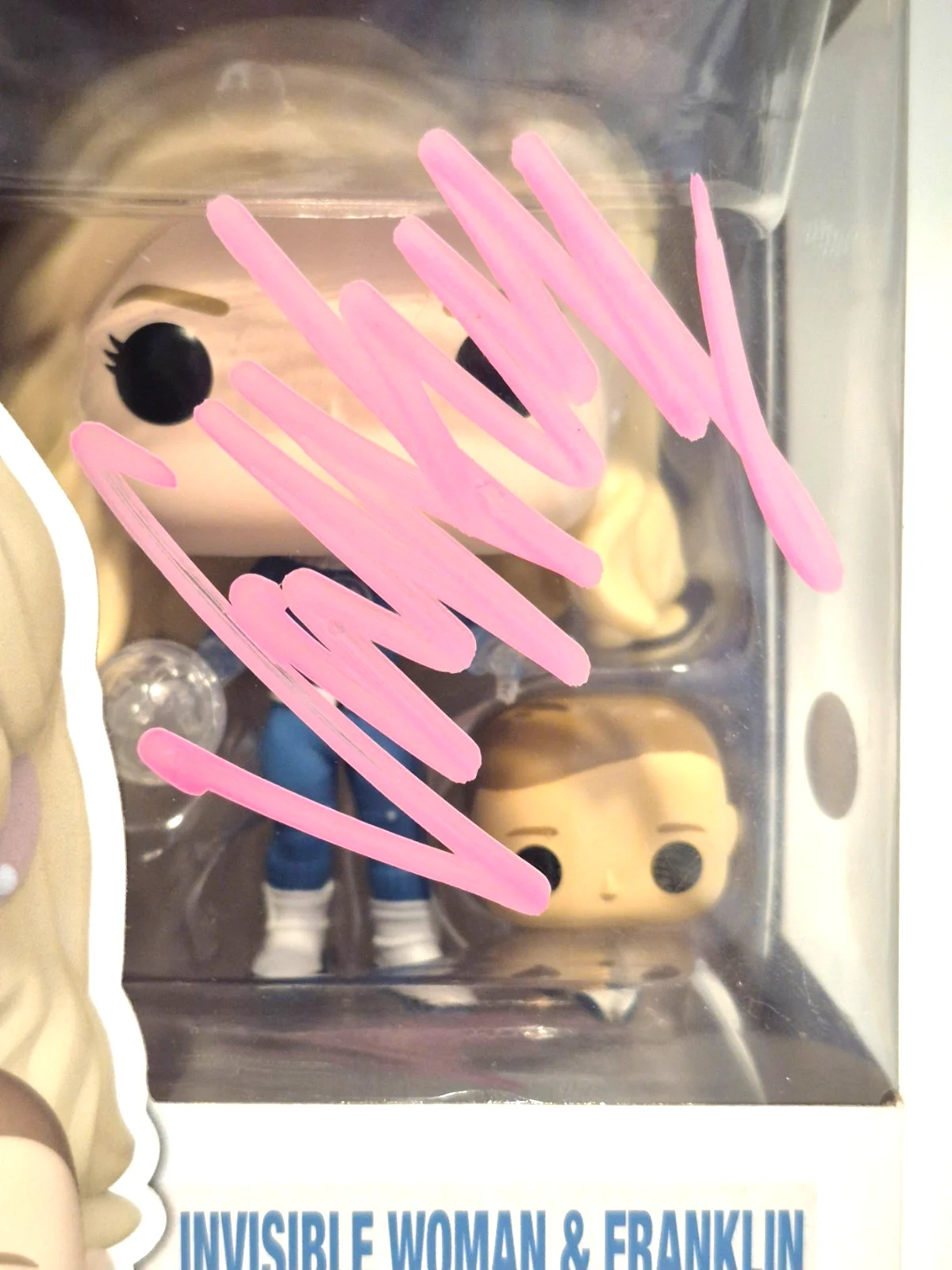 VANESSA KIRBY — VANESSA KIRBY SIGNED AUTOGRAPHED FANTASTIC 4 INVISIBLE WOMAN FUNKO POP JSA COA, image 2