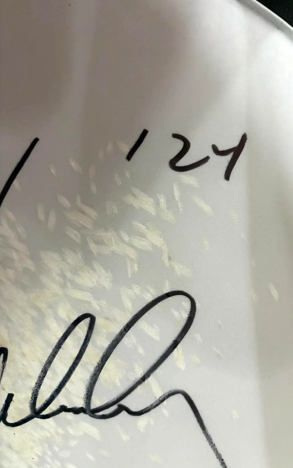 MAX WEINBERG SIGNED E STREET BAND 2024 TOUR STAGE USED DRUMHEAD SPRINGSTEEN COA, изображение 5