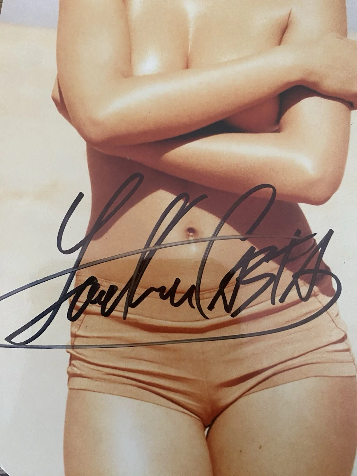 French model and actress Laetitia Casta Signed Photo !, image 2