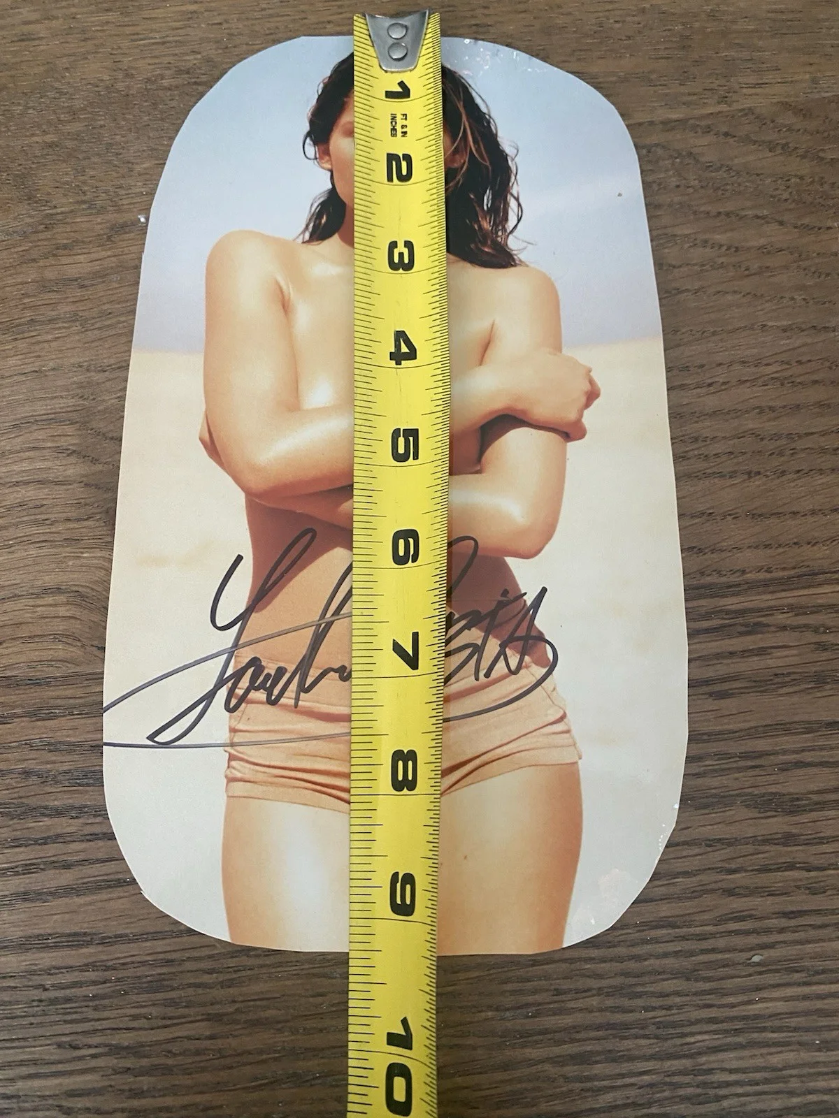 French model and actress Laetitia Casta Signed Photo !, image 3